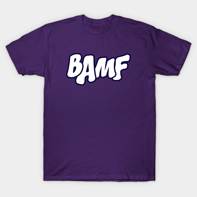 Comic Sounds - BAMF T-Shirt by Artboy